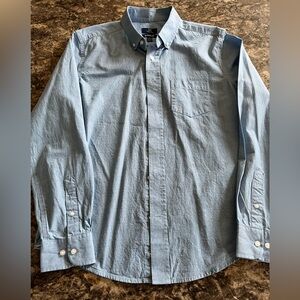 George Light Blue Casual Button-Down Shirt